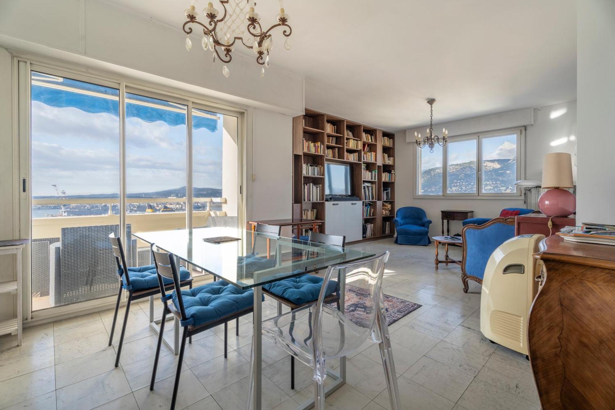 Vue Panoramique, Grand Appartement 2 Chambres A Toulon Luaran gambar